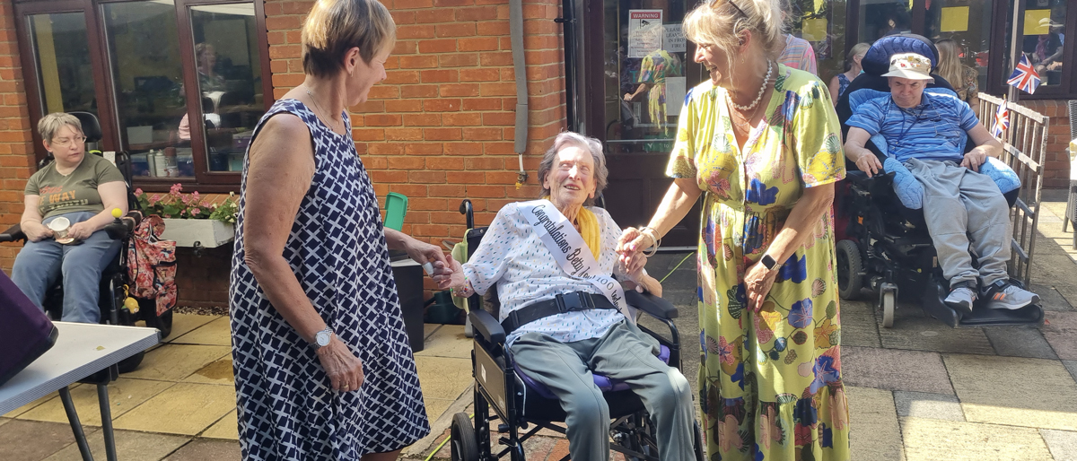 Betty's 100th birthday