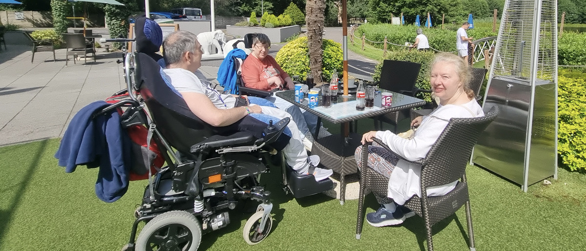 Crisps and fizzy pop in the sunshine