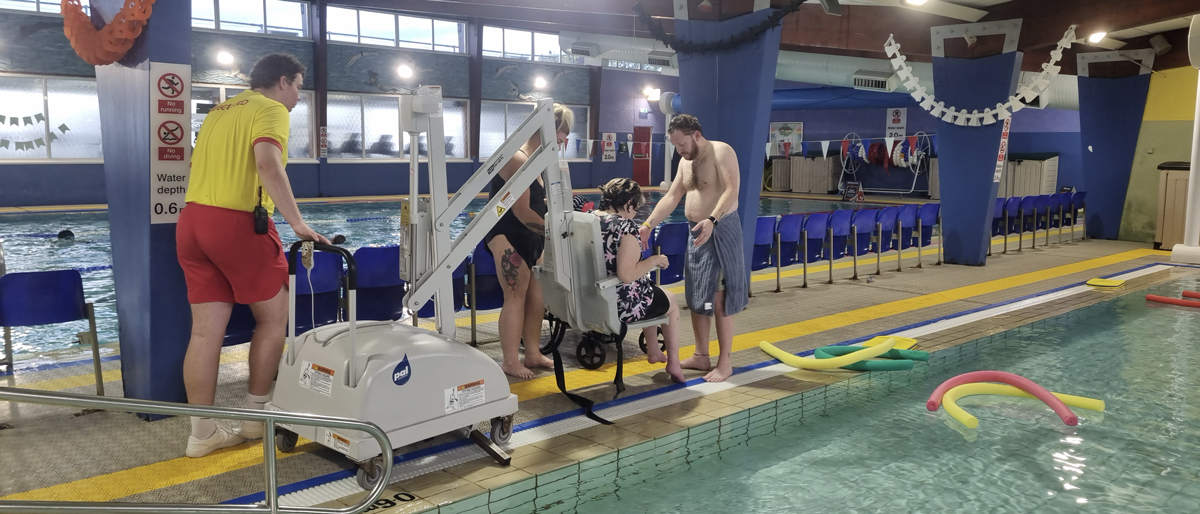 Hydrotherapy at the local pool
