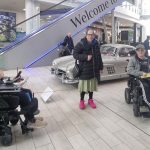 A rather lovely SLR Gullwing at Mercedes Benz World