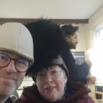 Daft helmet gang at the Military Museum