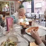 Pizza Express for Yvonne's birthday